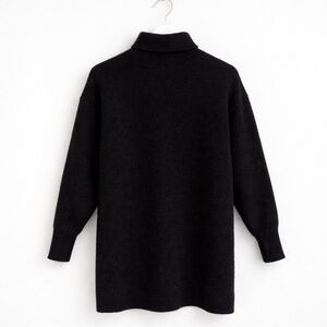 Babaton Black Turtleneck Sweater - XS